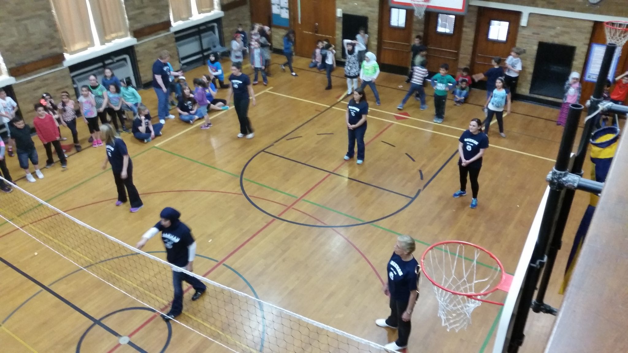 Annual Volleyball Game 5th Grade vs. Oakman Teachers Oakman School News