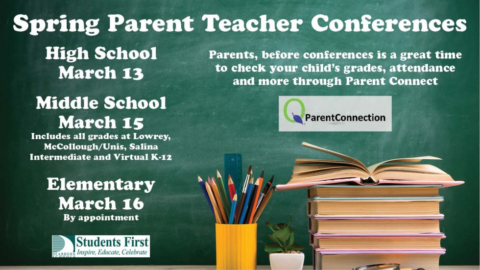 Spring-Parent Teacher Conferences