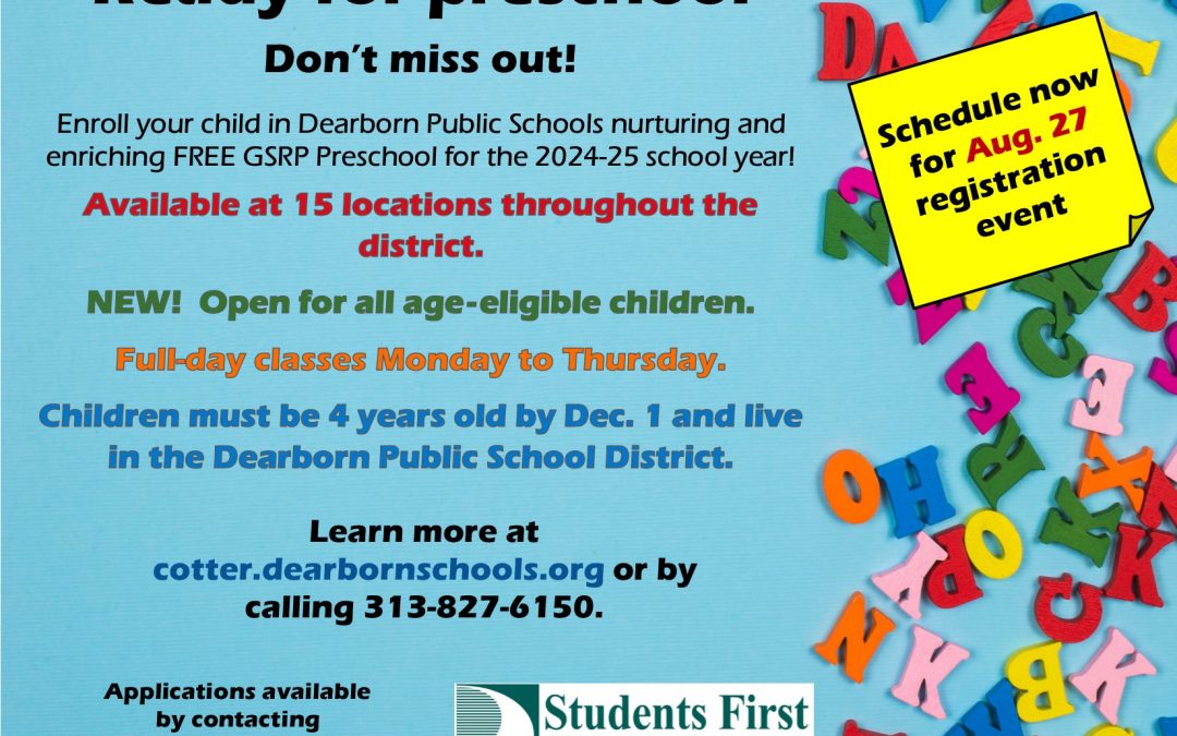 Free preschool slots still available at Oakman, enrollment event Aug. 27