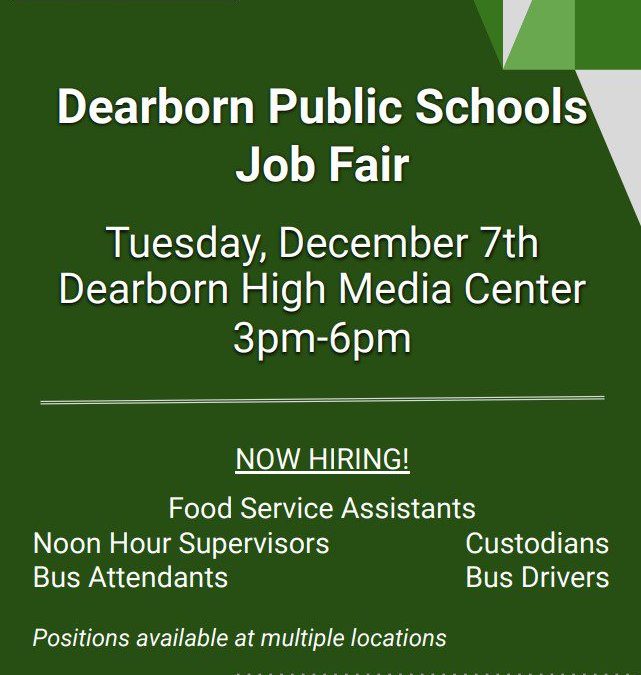 Job Fair-December 7th